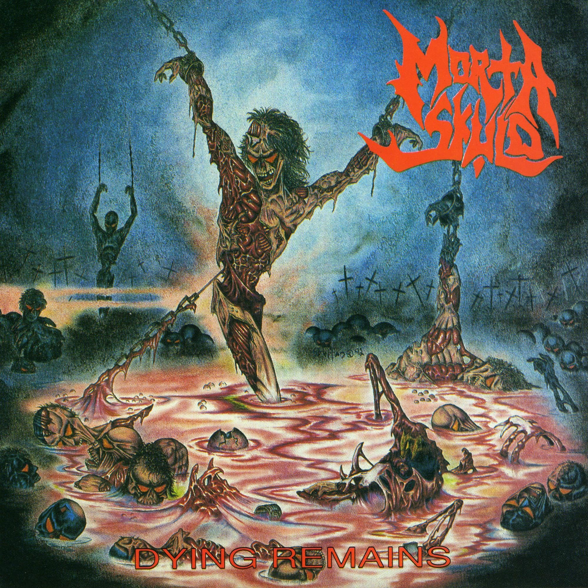 Morta Skuld 'Dying Remains' (30th Anniversary) LP Red Vinyl NEW SEALED