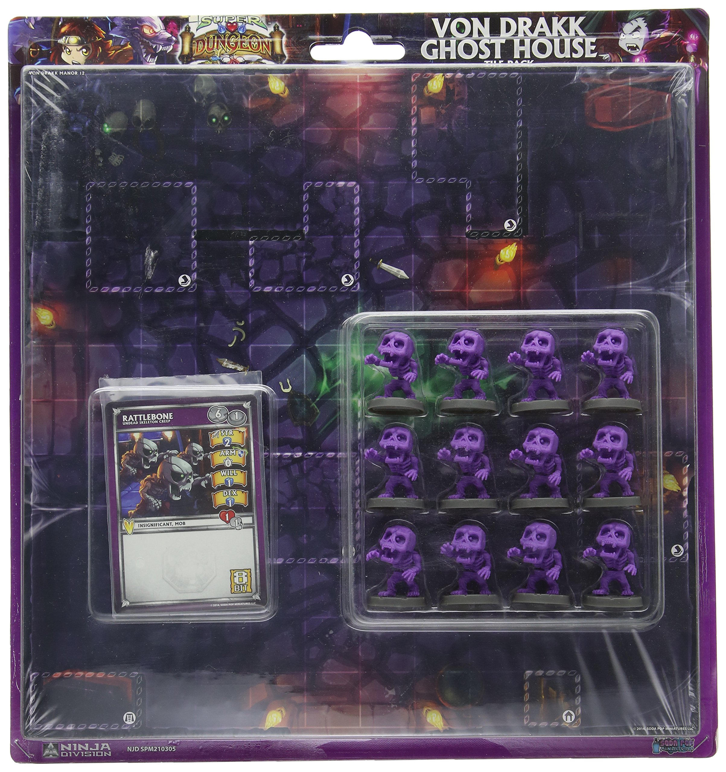 Super Dungeon Explore V2 Tiles Von Drakk Ghost House Soda Pop Miniatures