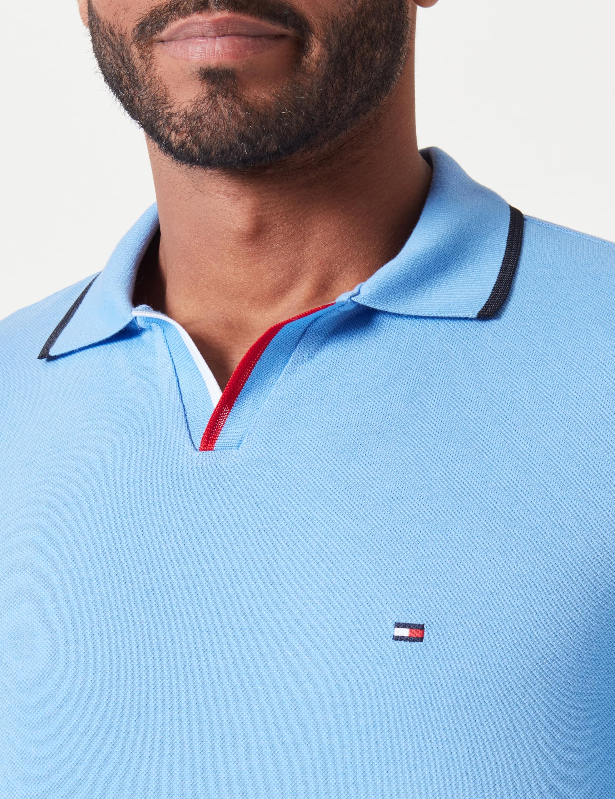Tommy Hilfiger Polo de Manga Corta para Hombre Regular Fit