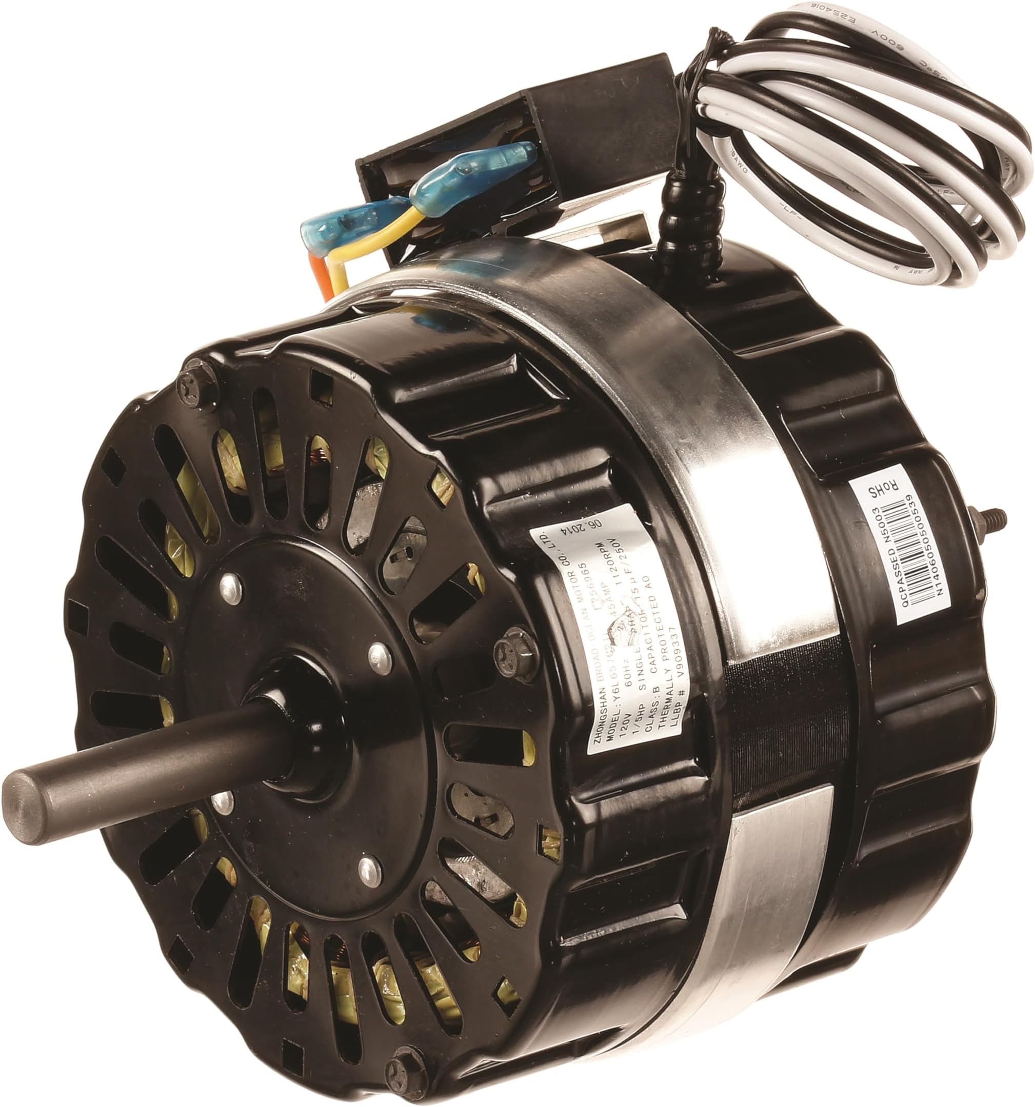 Master Flow Replacement Power Vent Motor for PR3, and PG3 Series Vents - Includes Capacitor, Easy Installation, Minimal Tools Needed, No Unit Removal Required - PVM115