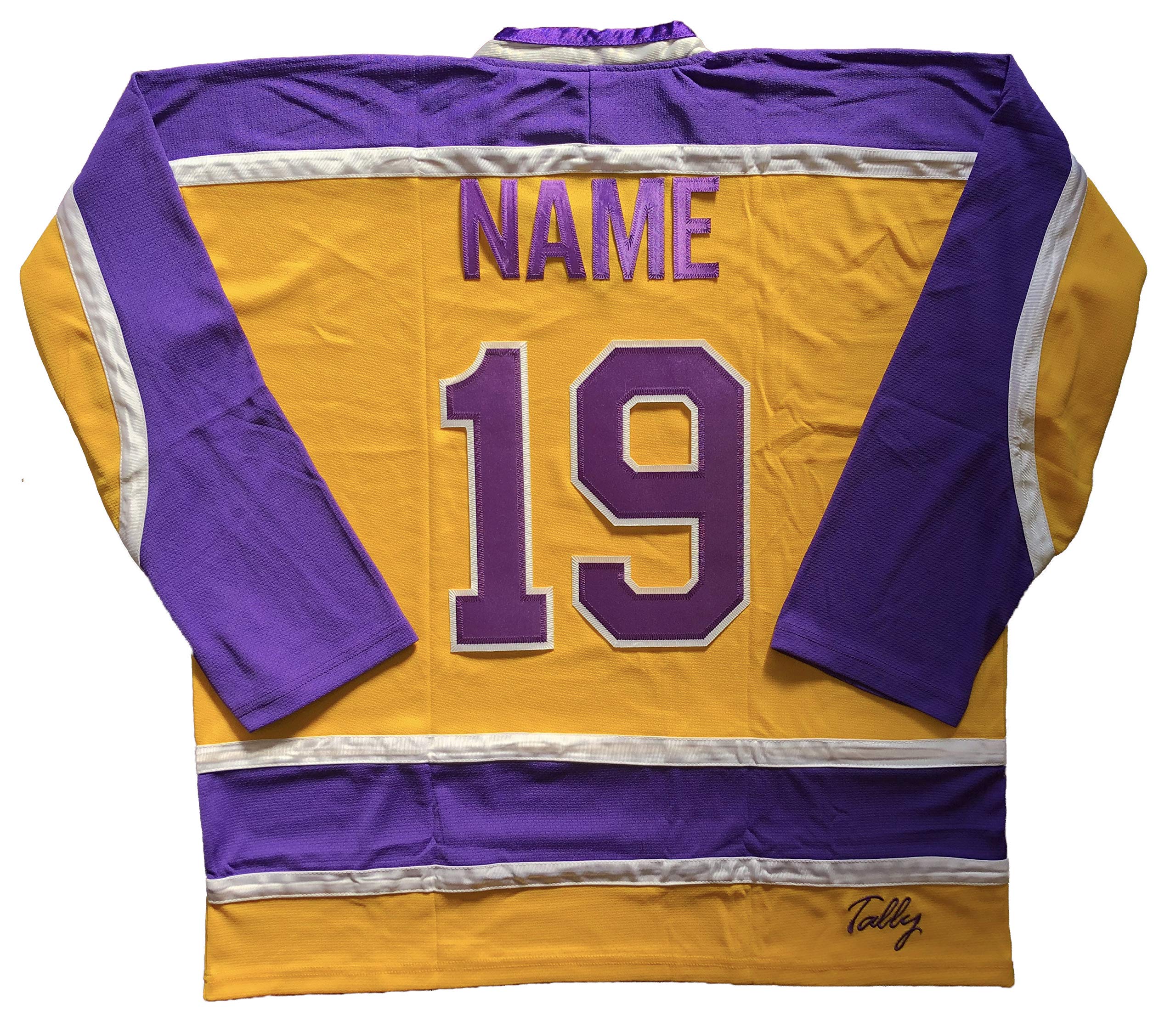 Ironmen Hockey Jerseys - We are Ready to Customize with Your Name and Number (Gold, Adult Small)