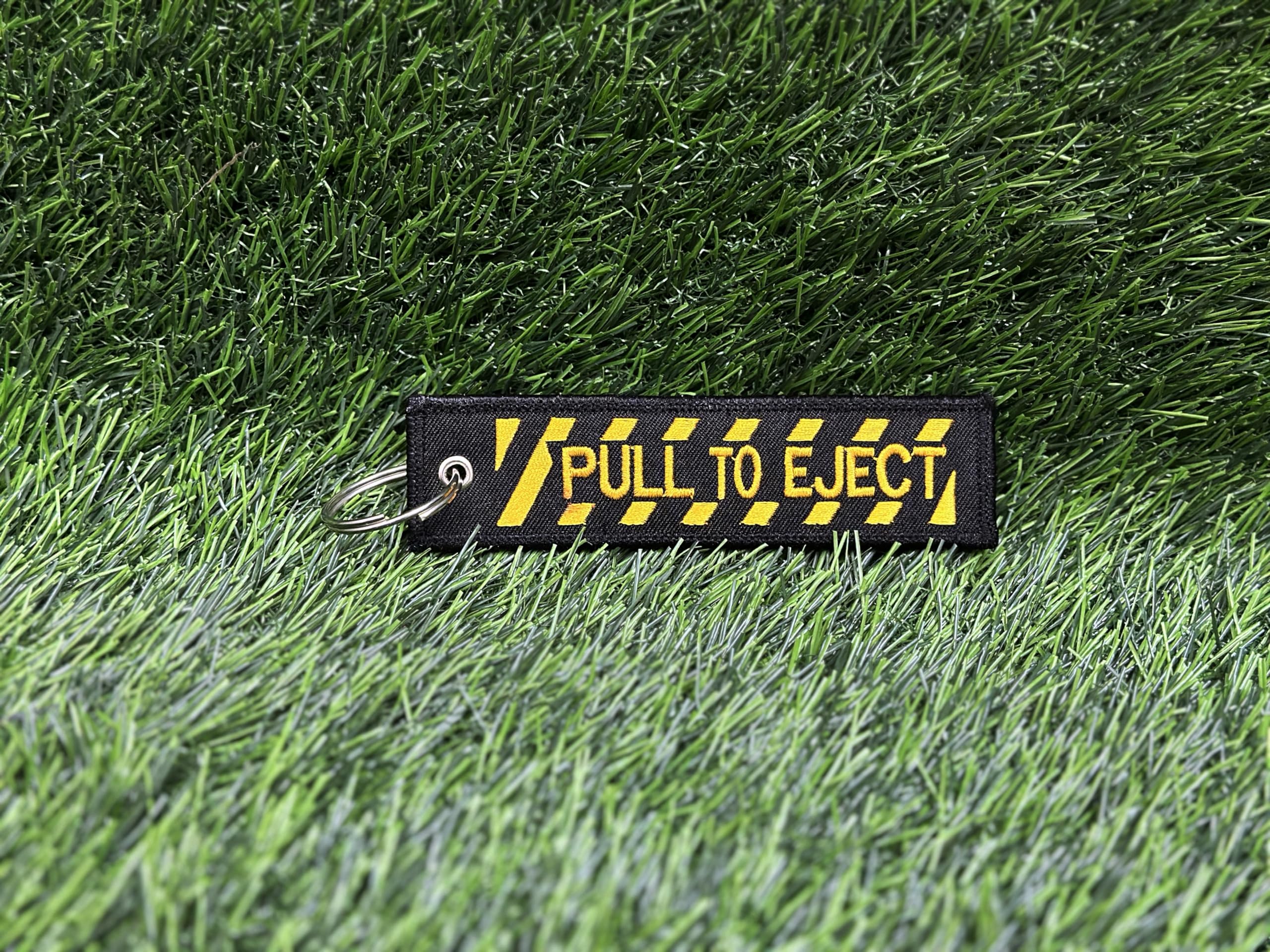 Pull to Eject Keychain