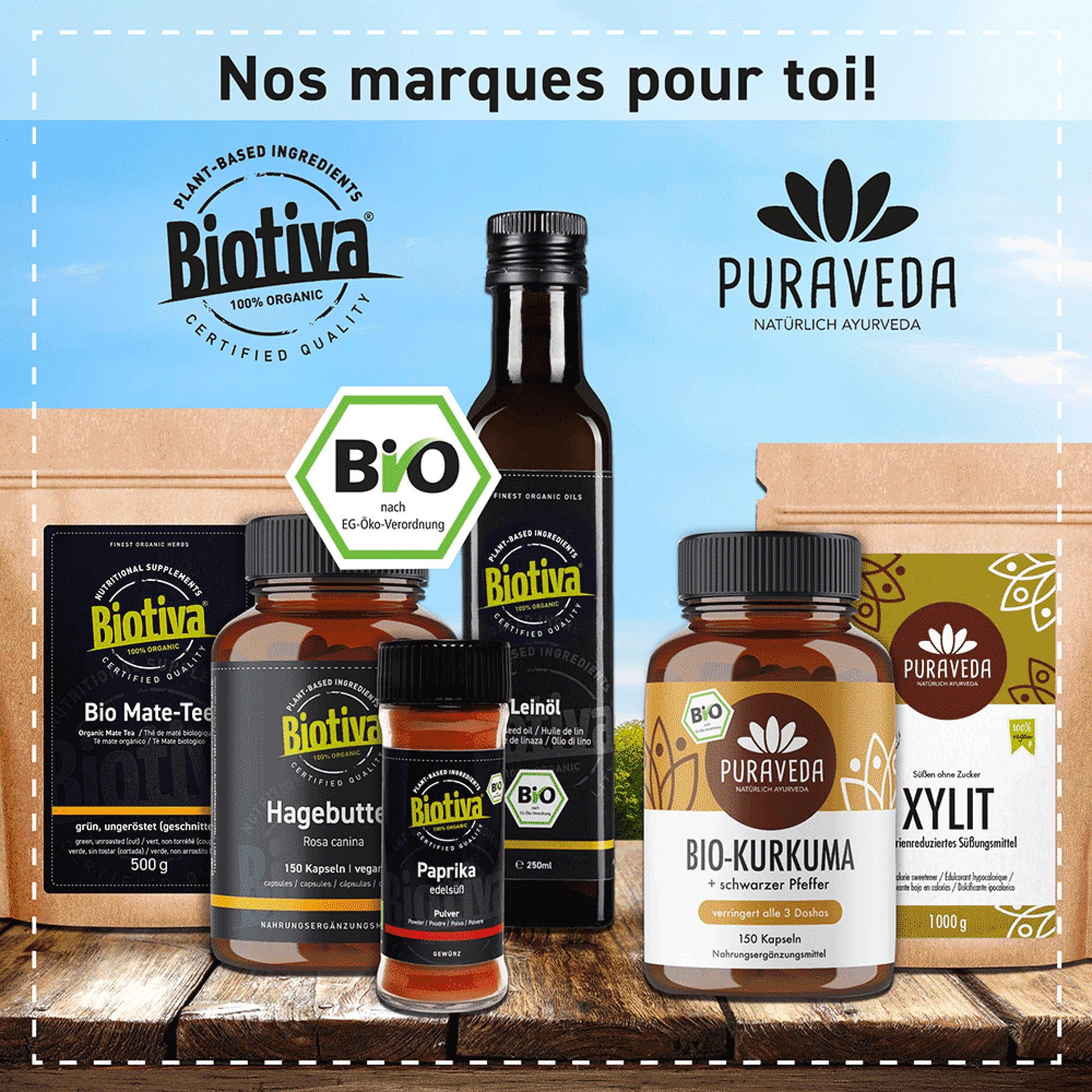 Gingembre en poudre bio 1kg (4x250g) - Gingembre - Racine de gingembre moulue - p.ex. pour thé au gingembre et eau au gingembre - Mis en bouteille et contrôlé en Allemagne - Biotiva
