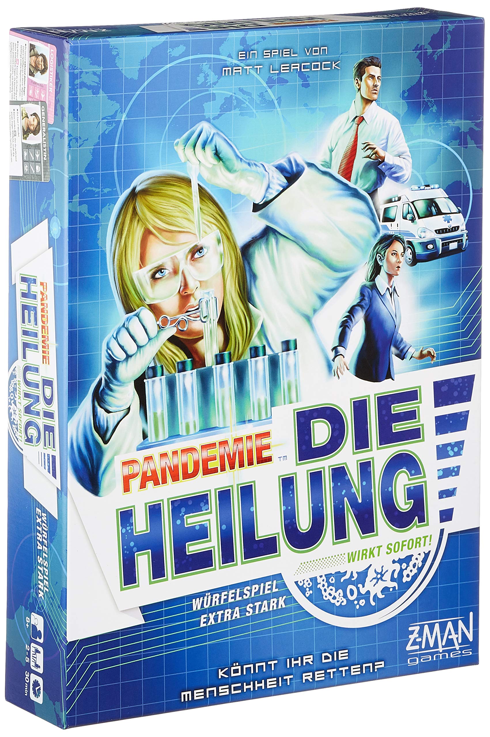 Asmodee Pandemie: Die Heilung, Grundspiel, Familienspiel, Strategiespiel, Deutsch