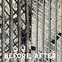 Vista 2 de Pork Barrel BBQ Cepillo para parrilla con raspador, seguro sin cerdas, accesorios de parrilla resistentes para limpieza de parrillas al aire libre