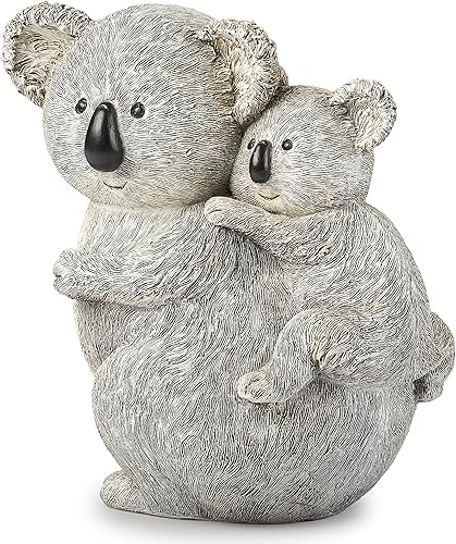 Miniatura 3 de Roman Giftware Inc., colección Pudgy Pals, estatua de koala y bebé, 8.5 pulgadas de alto, decorativo, regalo de jardín, decoración para el hogar al