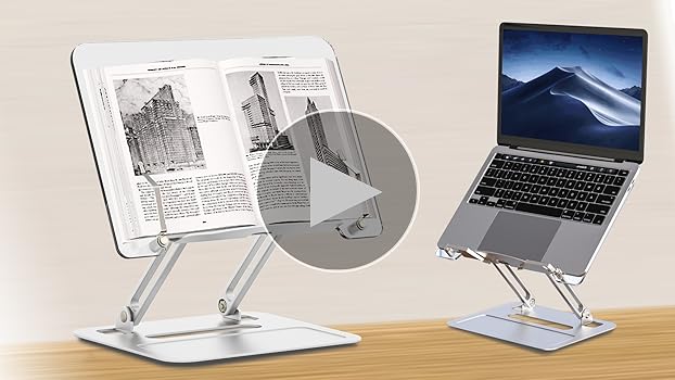 Amazon.co.jp: Shenytic ブックスタンド 卓上 書見台 アルミ合金