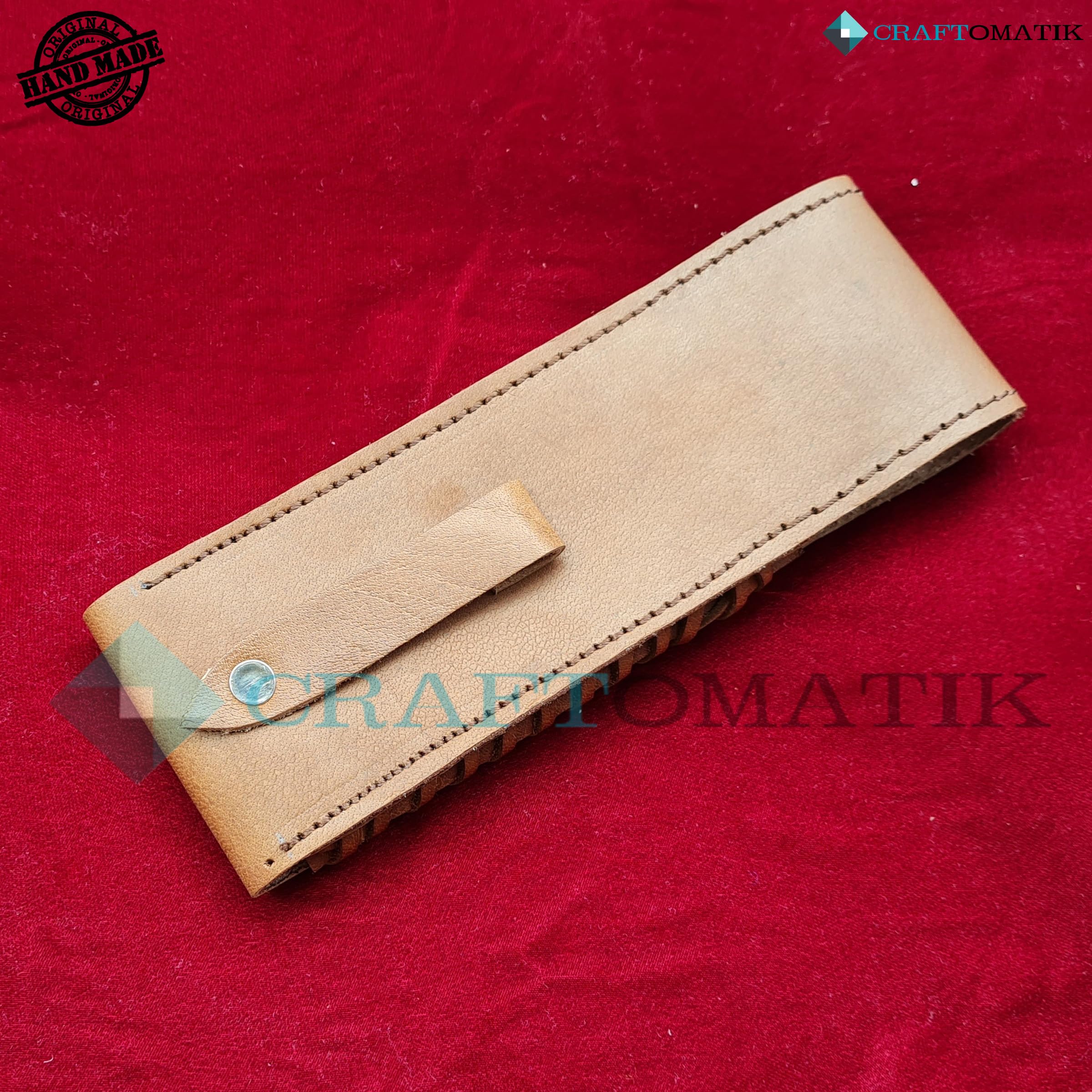 Set di posate forgiate a mano in stile medievale | 3 pezzi (coltello, forchetta, cucchiaio) con custodia in pelle | set regalo per cucina, campeggio e barbecue | HFTC07x