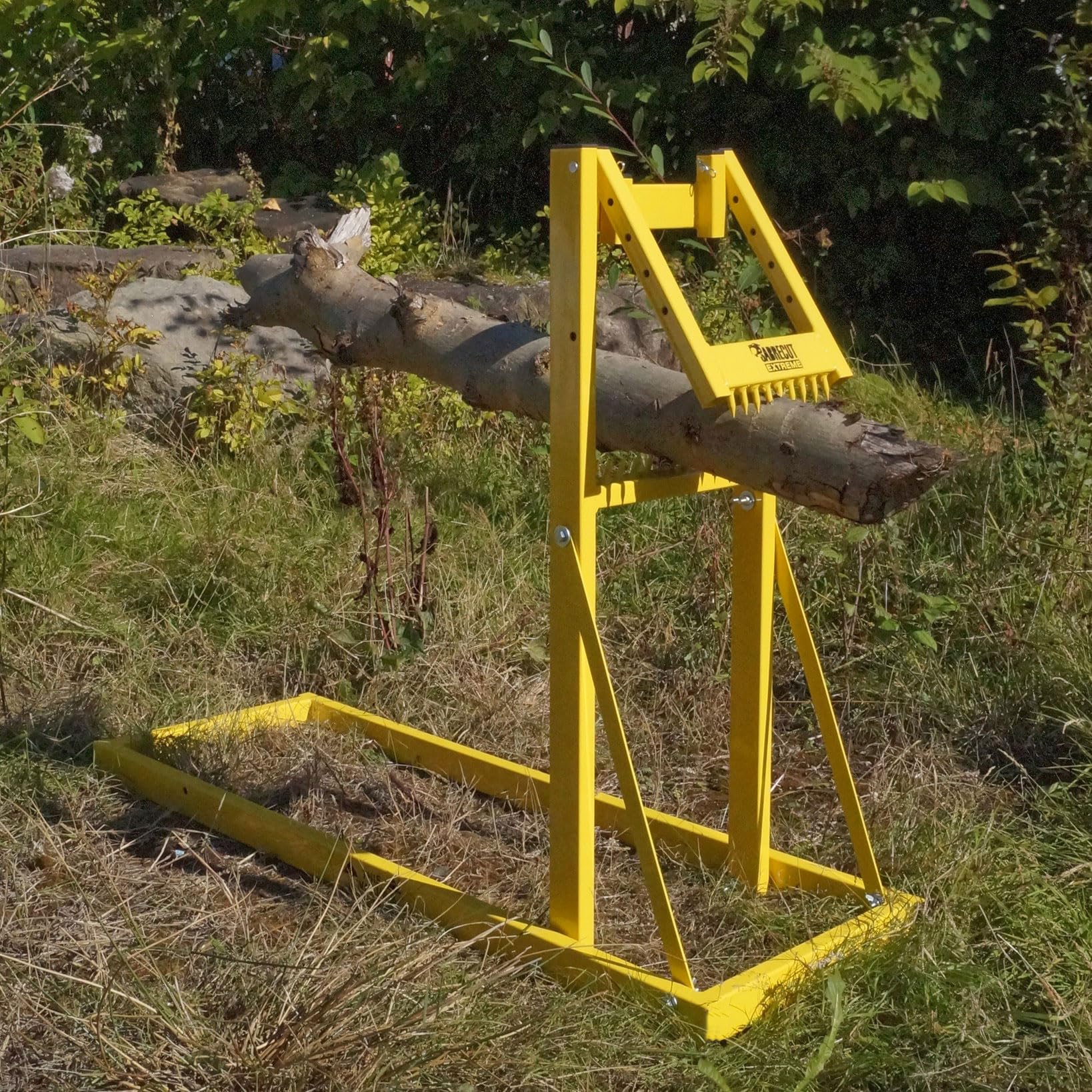 SabreCut 1pc SCLB01 Lame sega a gattuccio Robusto | Durevole powder-coated steel bench supports logs up to 150kg, con regolabile 50-250mm jaws per sicuro taglio