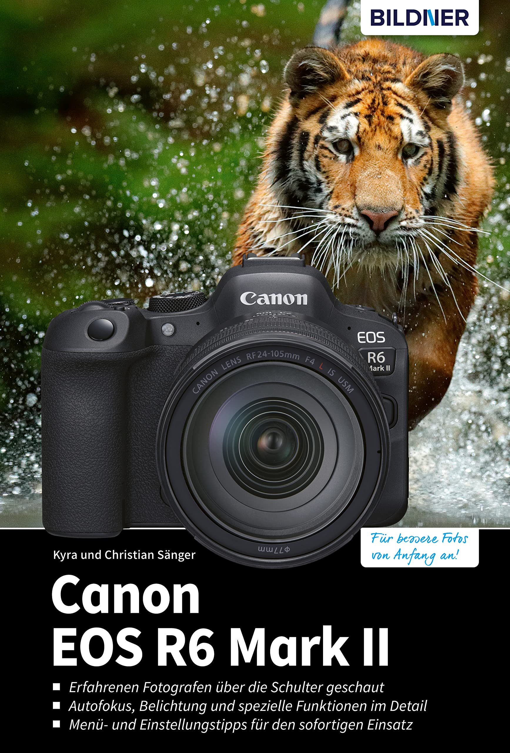 Canon EOS R6 Mark II livre allemand pour eviter photos floues