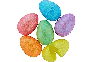 Stunning Sparkly Glitter Eggs for Easter or Home Decor