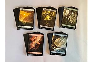 100 Full Art Basic Lands | Magic: The Gathering - 20 Swamp,...