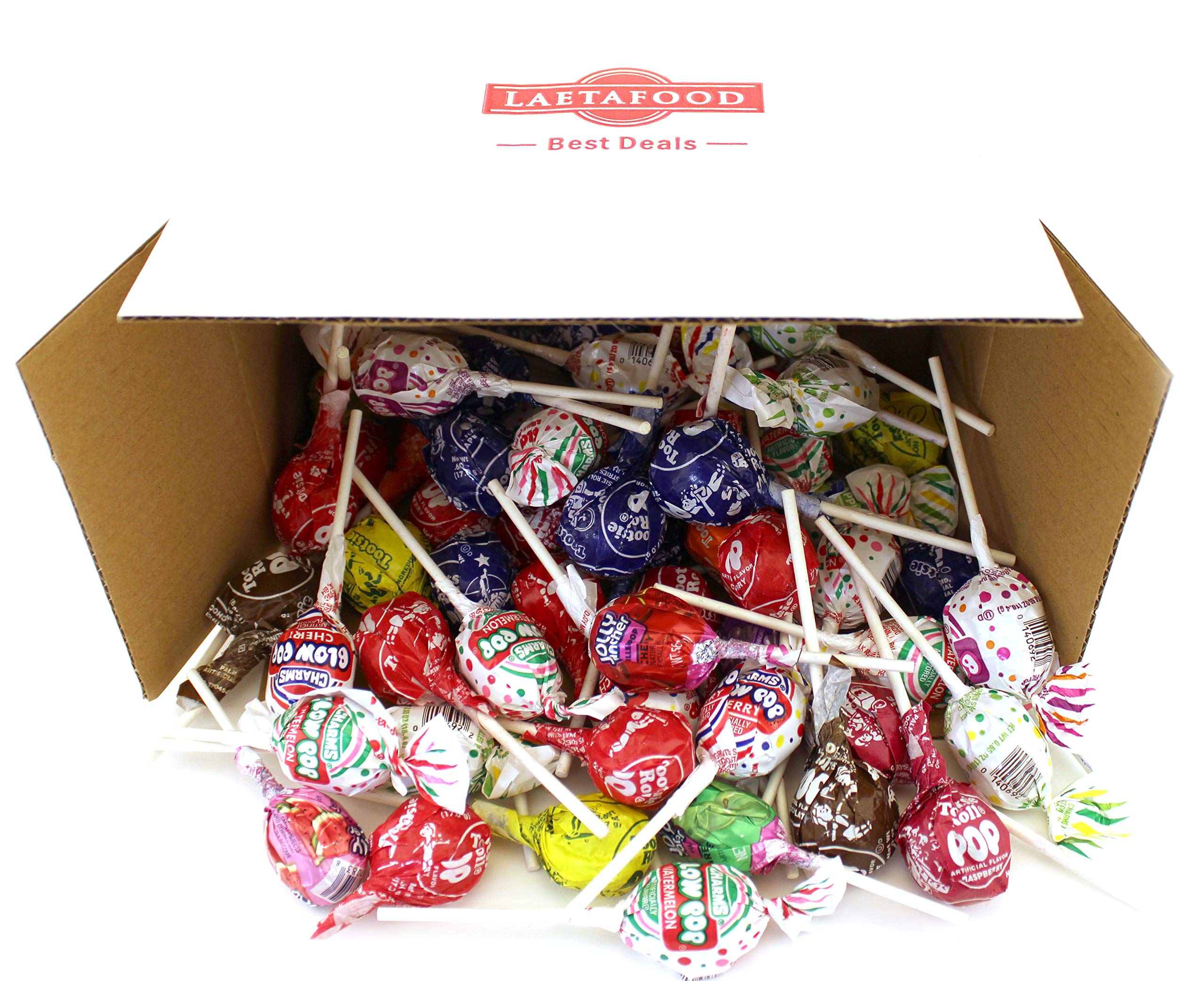 Buy LaetaFood Lollipops Mix Hard Candy Jolly Rancher Lollipops Hard