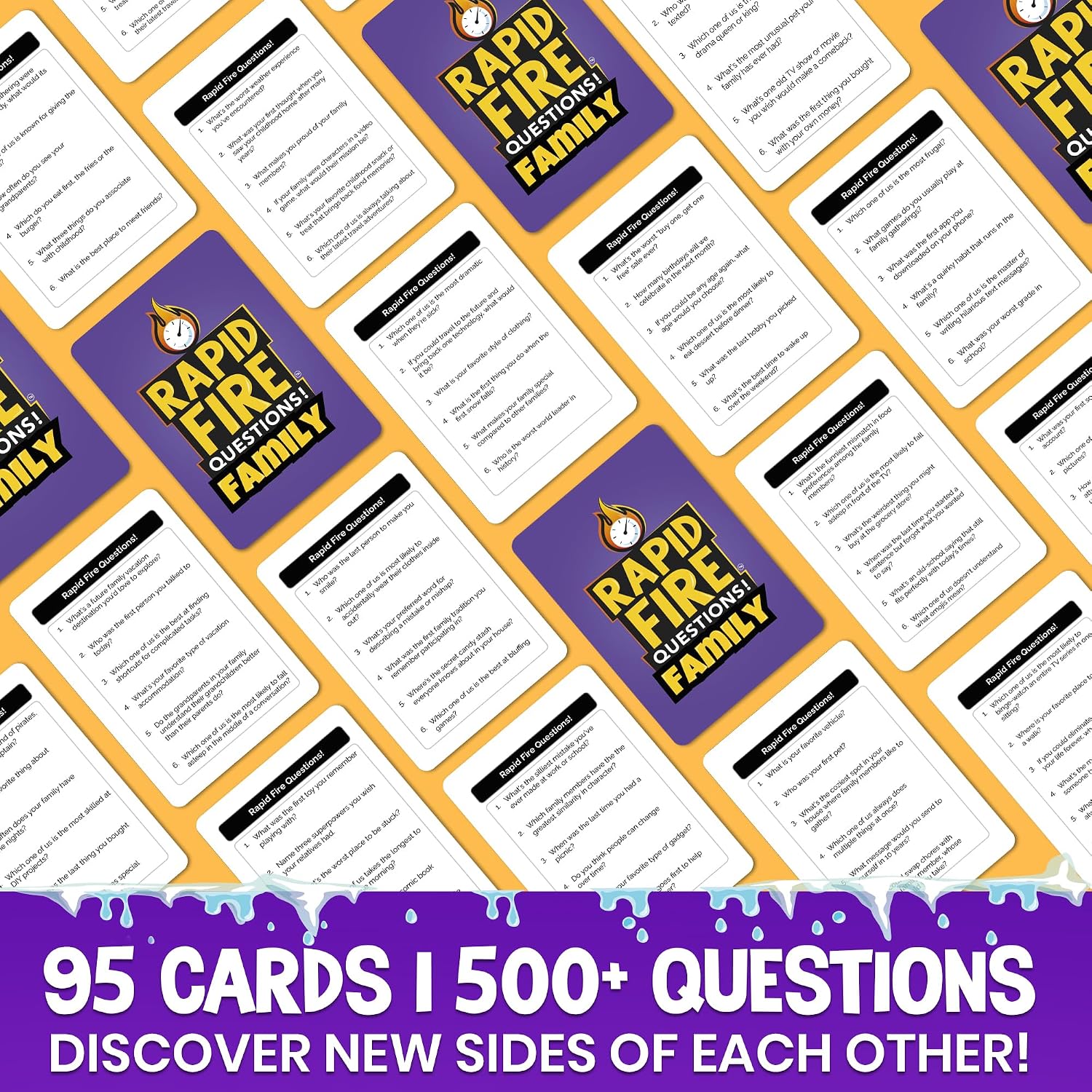 Quokka Rapid Fire Family Icebreaker and What Would You Choose Hilarious Situations Card Games Bundle image 4