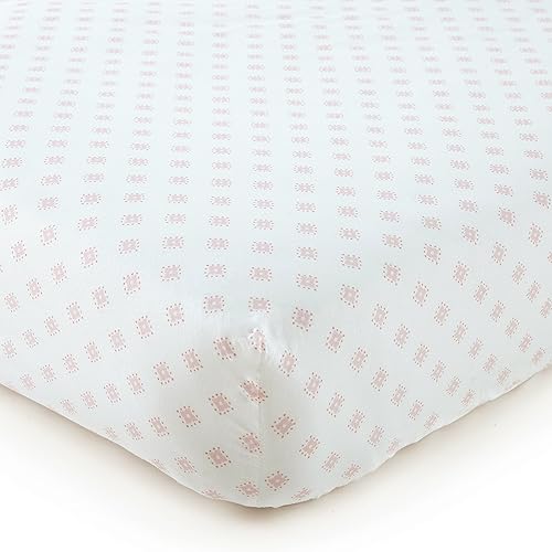 Miniatura 3 de Levtex Baby - Juego de cama de cuna de sauce - Juego de guardería de bebé - Rosa - Pintuck de roseta suave - Juego de 5 piezas incluye edredón