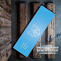 Vista 6 de Jende Cuchillo de cuero de vaca de 8.268x2.756 in Strop en 3/4 "de espesor resistente a la intemperie cuchillo de cuero acrílico Strop