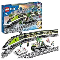 LEGO City Treno Passeggeri Espresso - Include Trenino Giocattolo Telecomandato con Fari Funzionanti