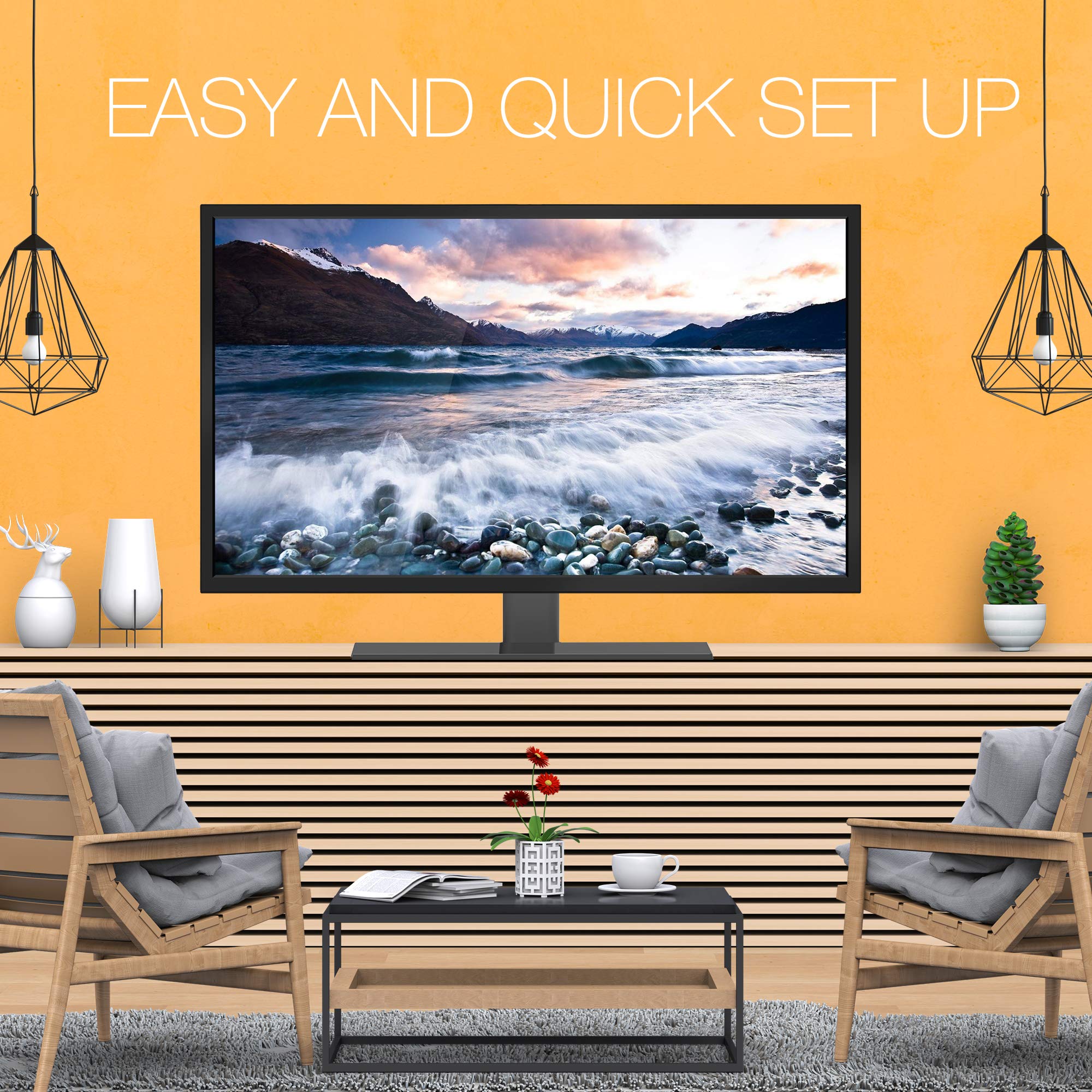 Support TV sur Pied Meuble TV Roulant Blanc 32-75 Pouces Hauteur Support TV sur Pied Meuble TV Roulant Blanc 32-75 Pouces Hauteur