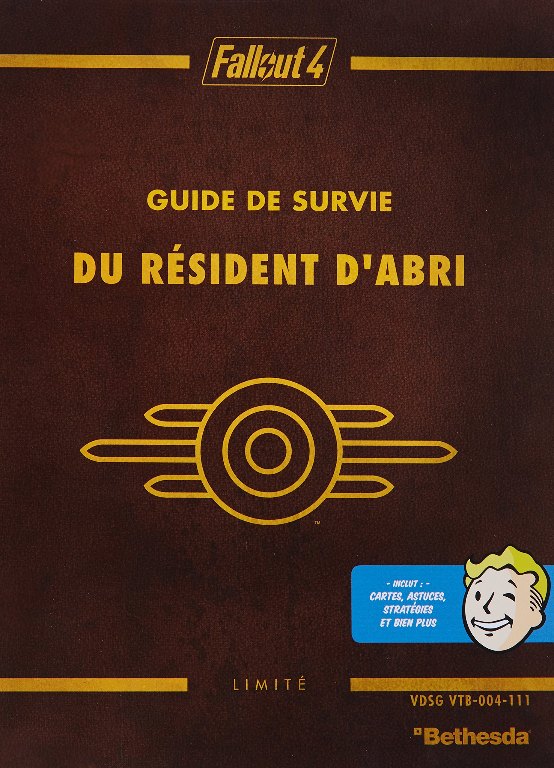 Livret Guide De Survie Fallout 3 - Vault-Tec - Version PC Française