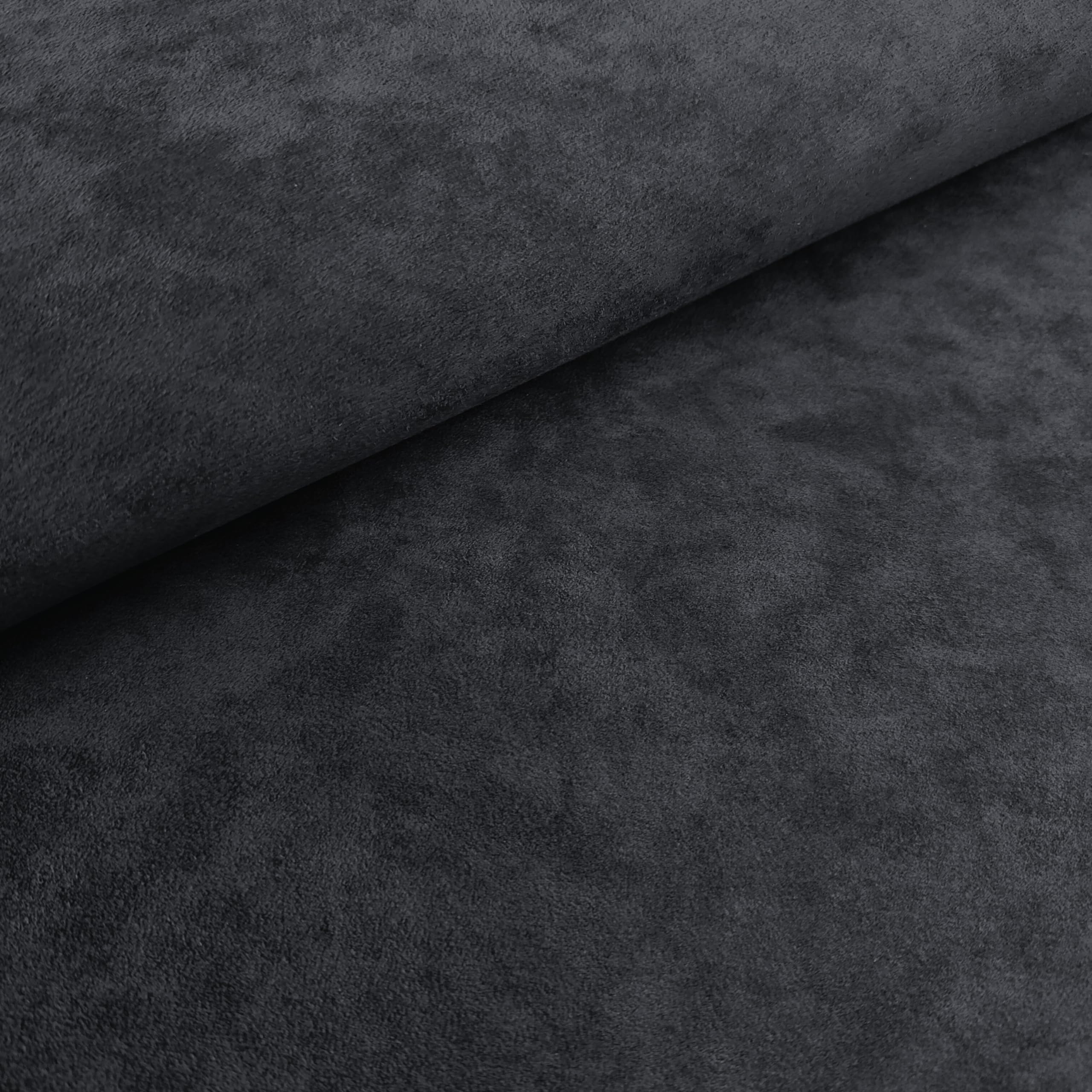Tejido Alcántara Original para tapicería de automóvil – Negro – Ancho 145 cm – Largo 500 cm