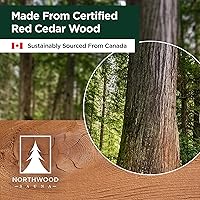 Vista 5 de Reposacabezas de sauna - Hecho a mano con madera de cedro rojo canadiense - Almohada ergonómica para el cuello