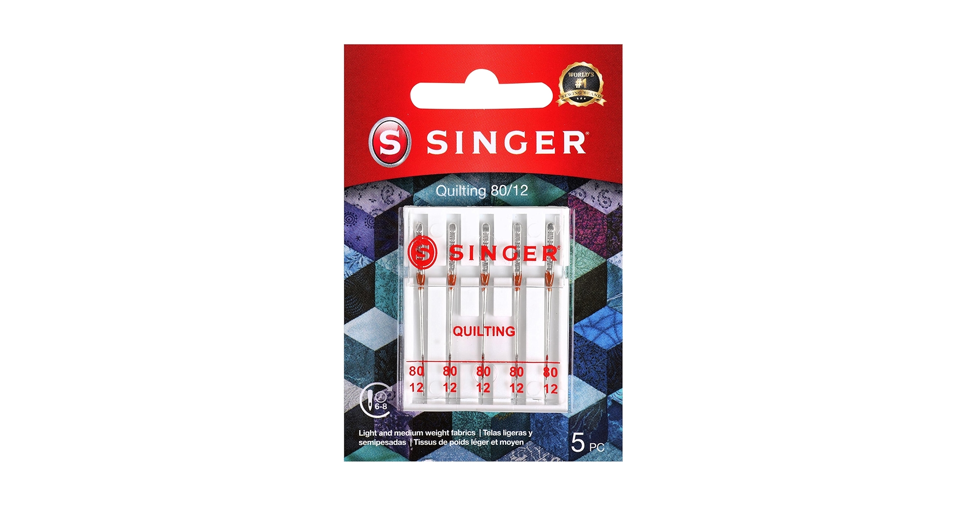 Amazon.com: SINGER Size 80/12 Universal Machine Quilting Needles