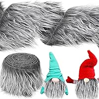 Vista 45 de Tatuo Tela de piel sintética naranja de 60 x 18 pulgadas, para Halloween, mullida, para manualidades, cortes de piel sintética, parche de felpa