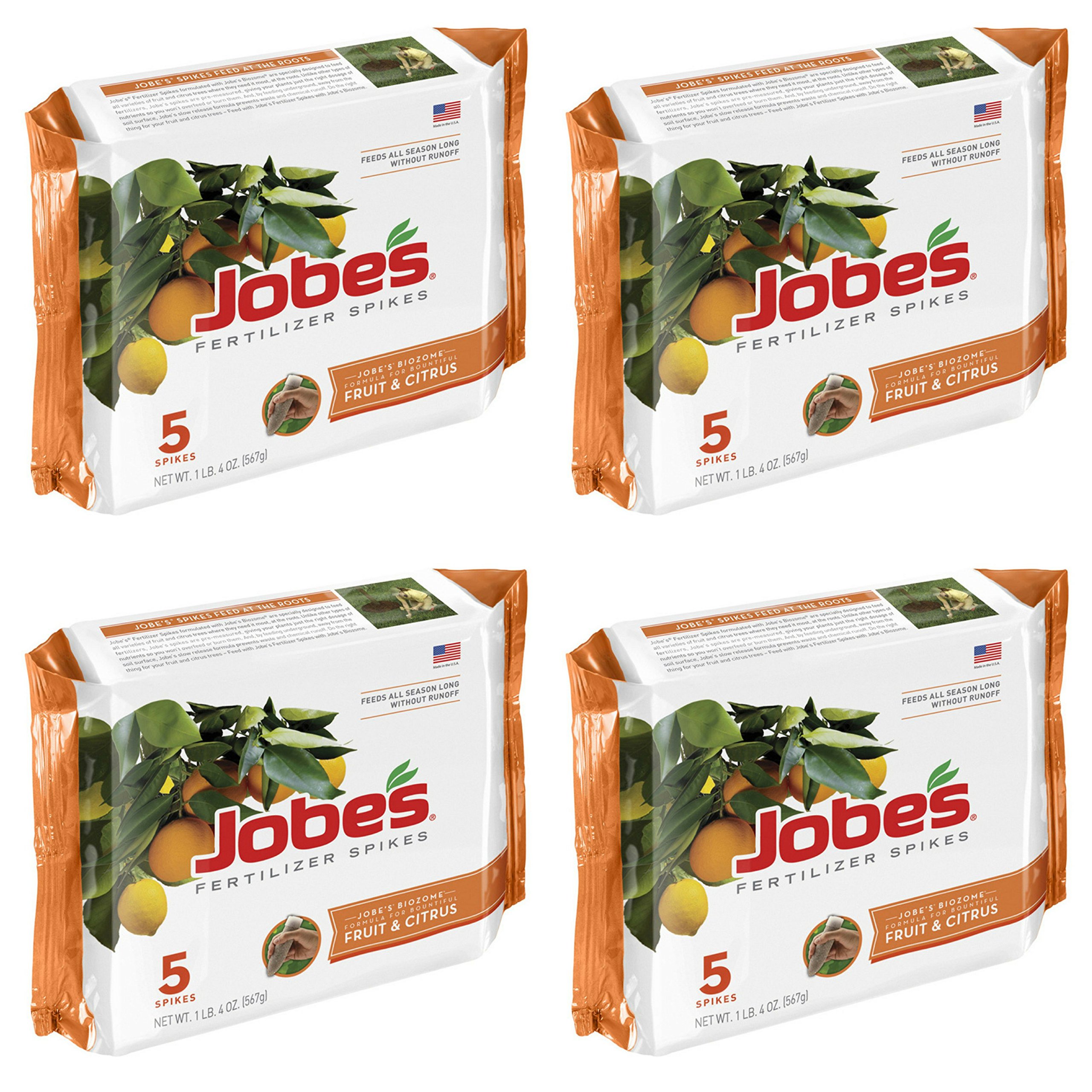 Amazon.com : Jobe's Fruit & Citrus Fertilizer Spikes 9-12-12 Time