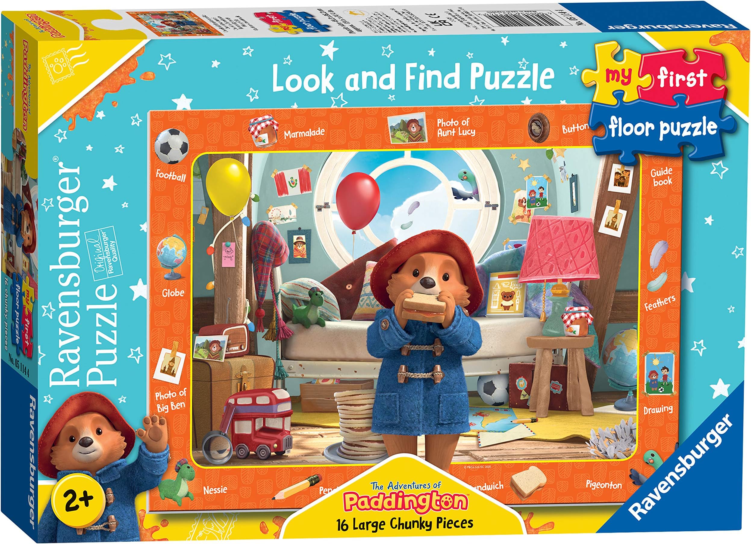 Ravensburger The Adventures of Paddington Gifts - My First Floor Puzzle - 16 Piece Jigsaw Puzzles for Kids - Educational Toddler Toys Age 24 Months and Up (2 Years Old)The Forest Stewardship Council