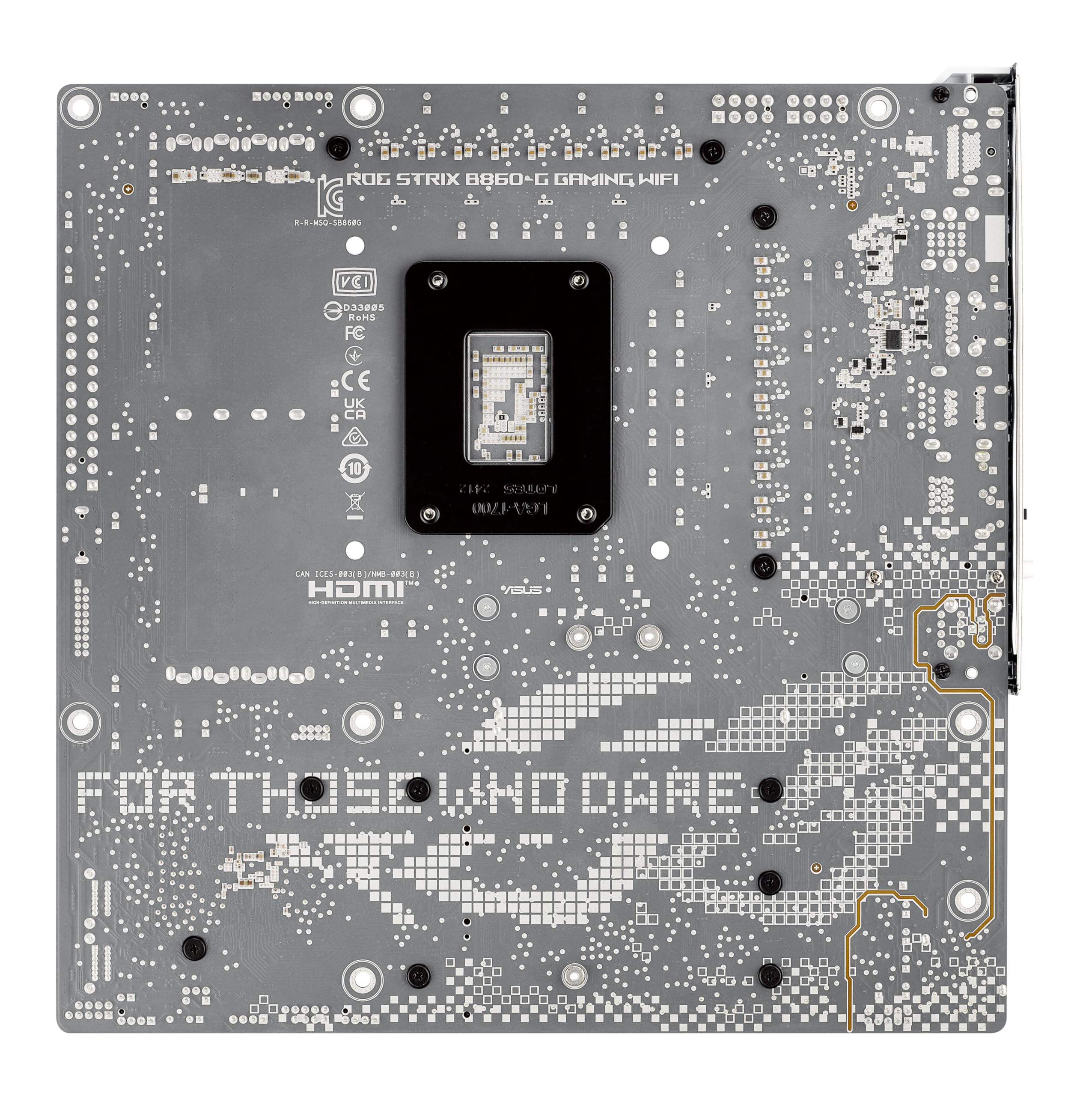 ASUS ROG STRIX B760-G GAMING WIFI Mainboard Sockel Intel LGA 1700 weiß Ansicht 5