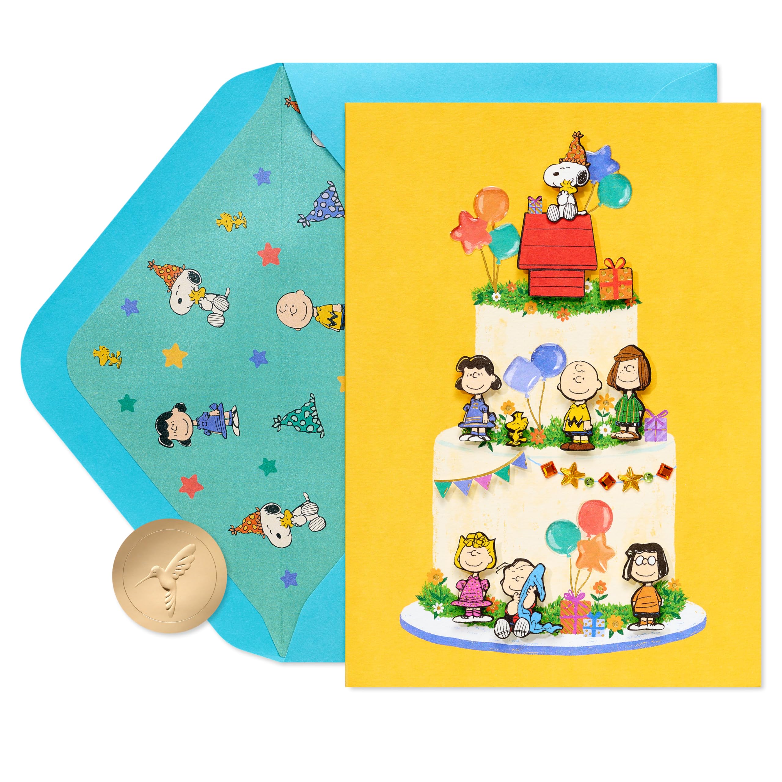 Papyrus Peanuts Birthday Card (Best Birthday Ever)