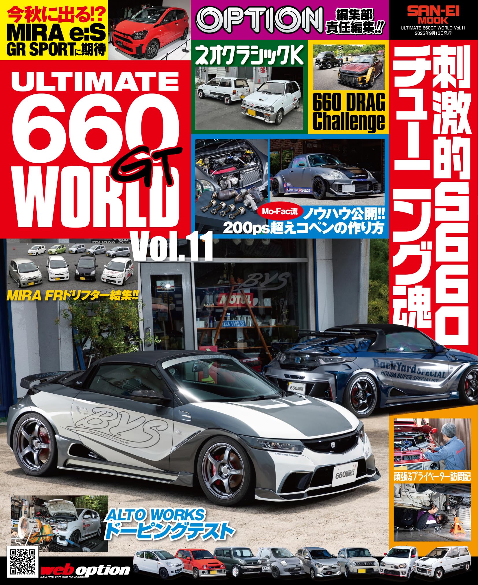 ULTIMATE 660GT WORLD Vol.11 OPTION 特別編集 サンエイムック