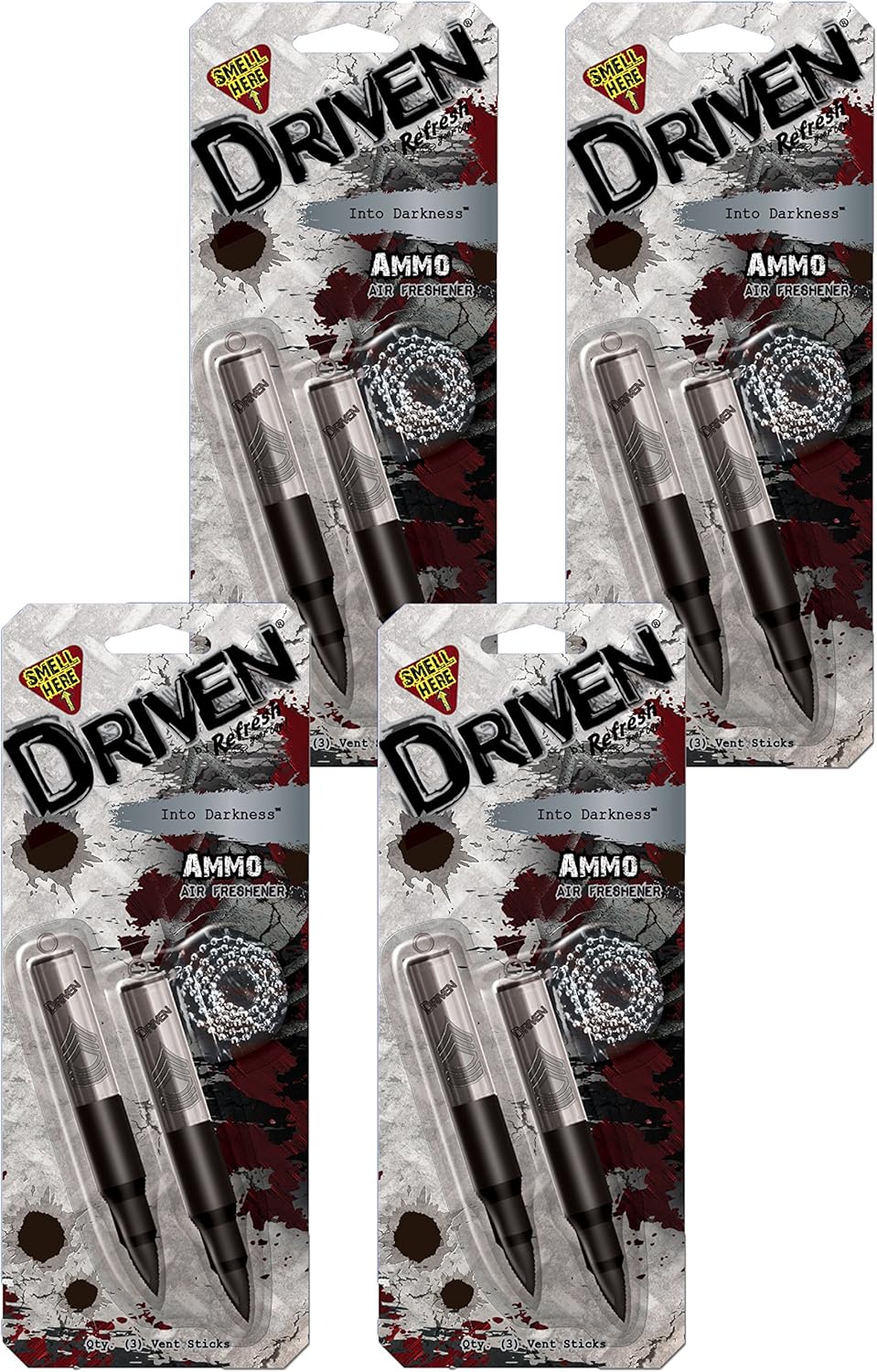 Refresh Your Car! 84107 Scented Bullet, 4 Pack
