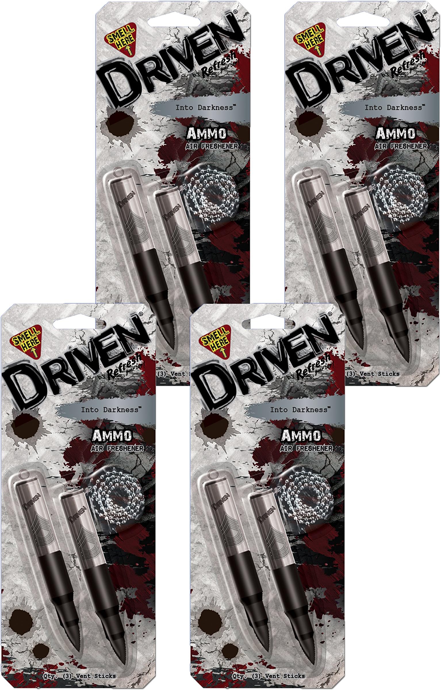 Driven 84107 Scented Bullets, 4-Pack