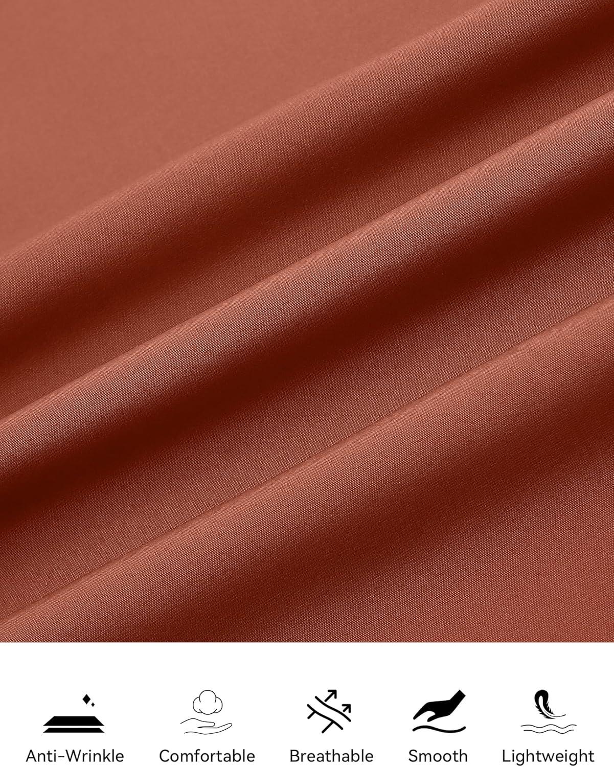 Esabel.C Womens Button Down Shirts Long Sleeve Regular Fit Stretch Work Blouse - Image 5