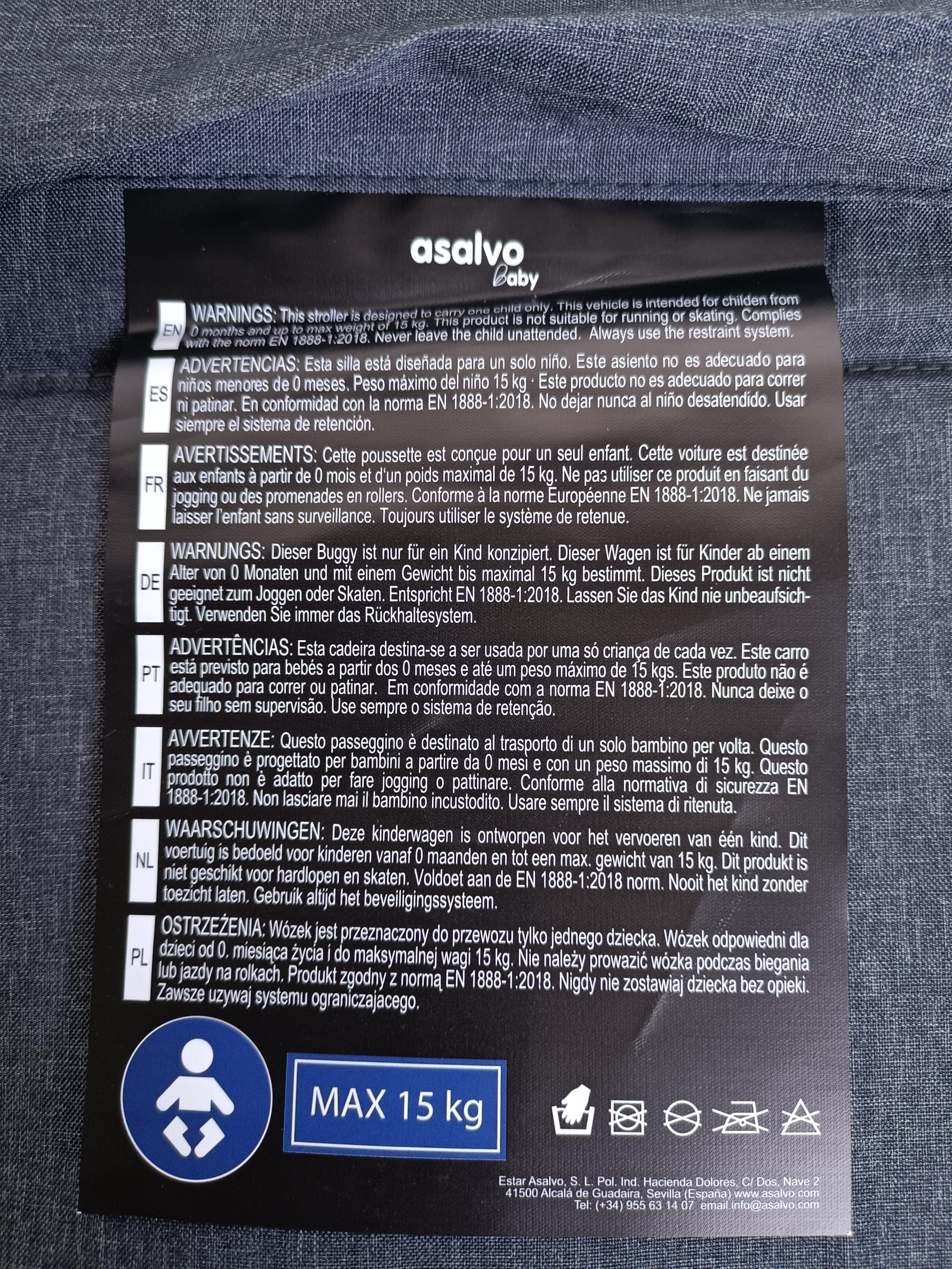 Asalvo SIDNEY 2 Trío Convertible 3 en 1, Silla de paseo, Carrito de bebé, Silla de Auto, Confortable, Segura, Capota extensible, Suspensión en las Ruedas, Freno trasero, Carga Máxima 23 kg, Rosa