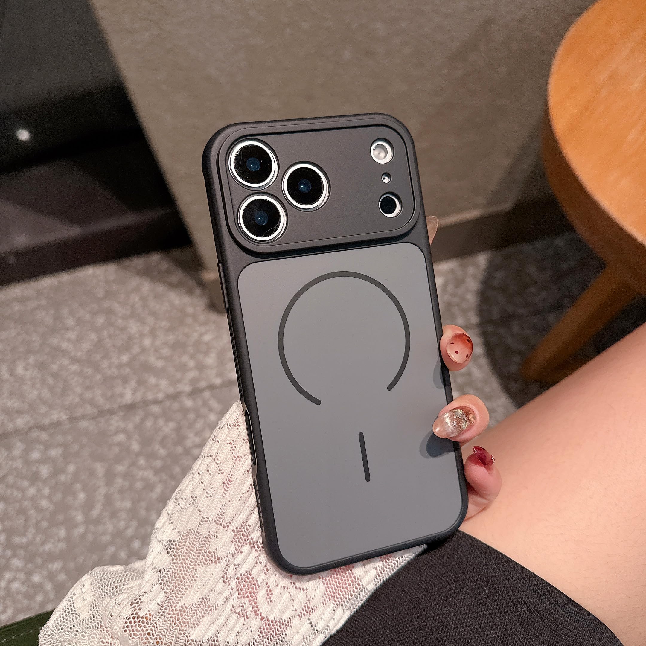 Coque Premium Mate pour iPhone 16 Plus Coque Hybride Élégante Magnétique - 8