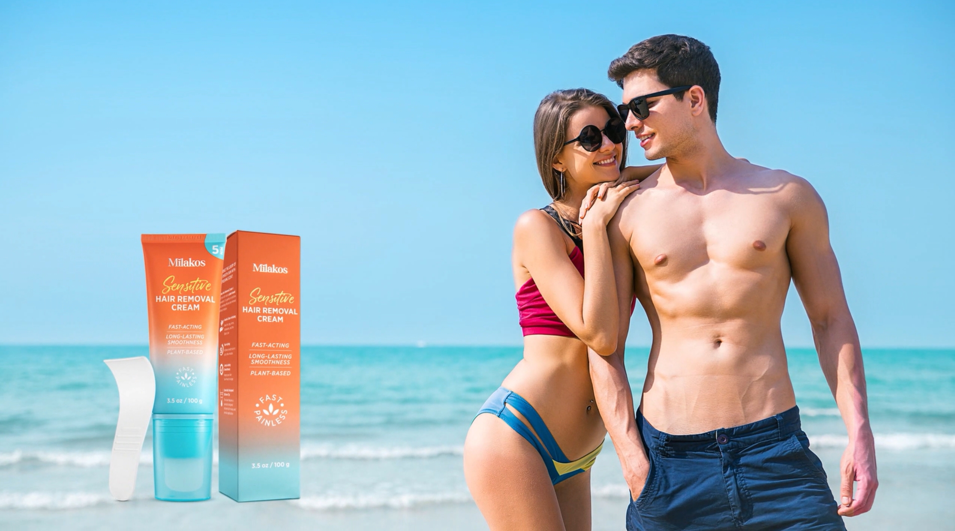 Amazon.com : Milakos Hair Removal Cream for Women & Men (Pack of 1