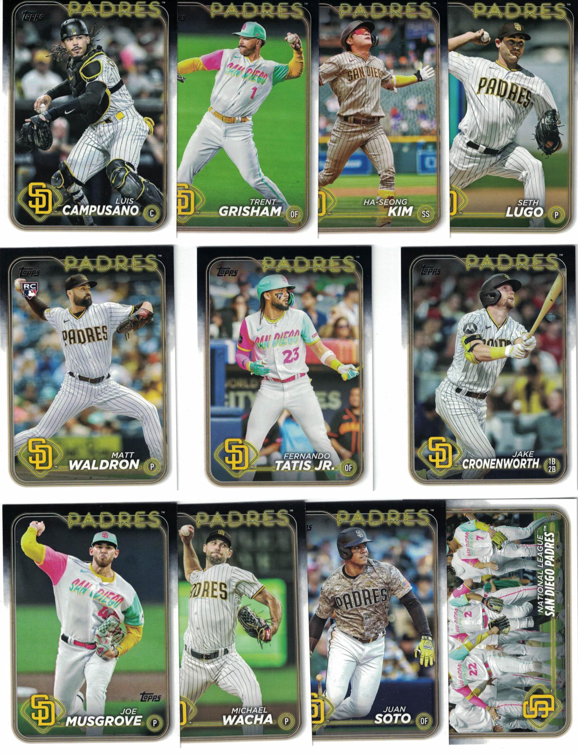 Amazon.com: San Diego Padres / 2024 Topps (Series 1 and 2