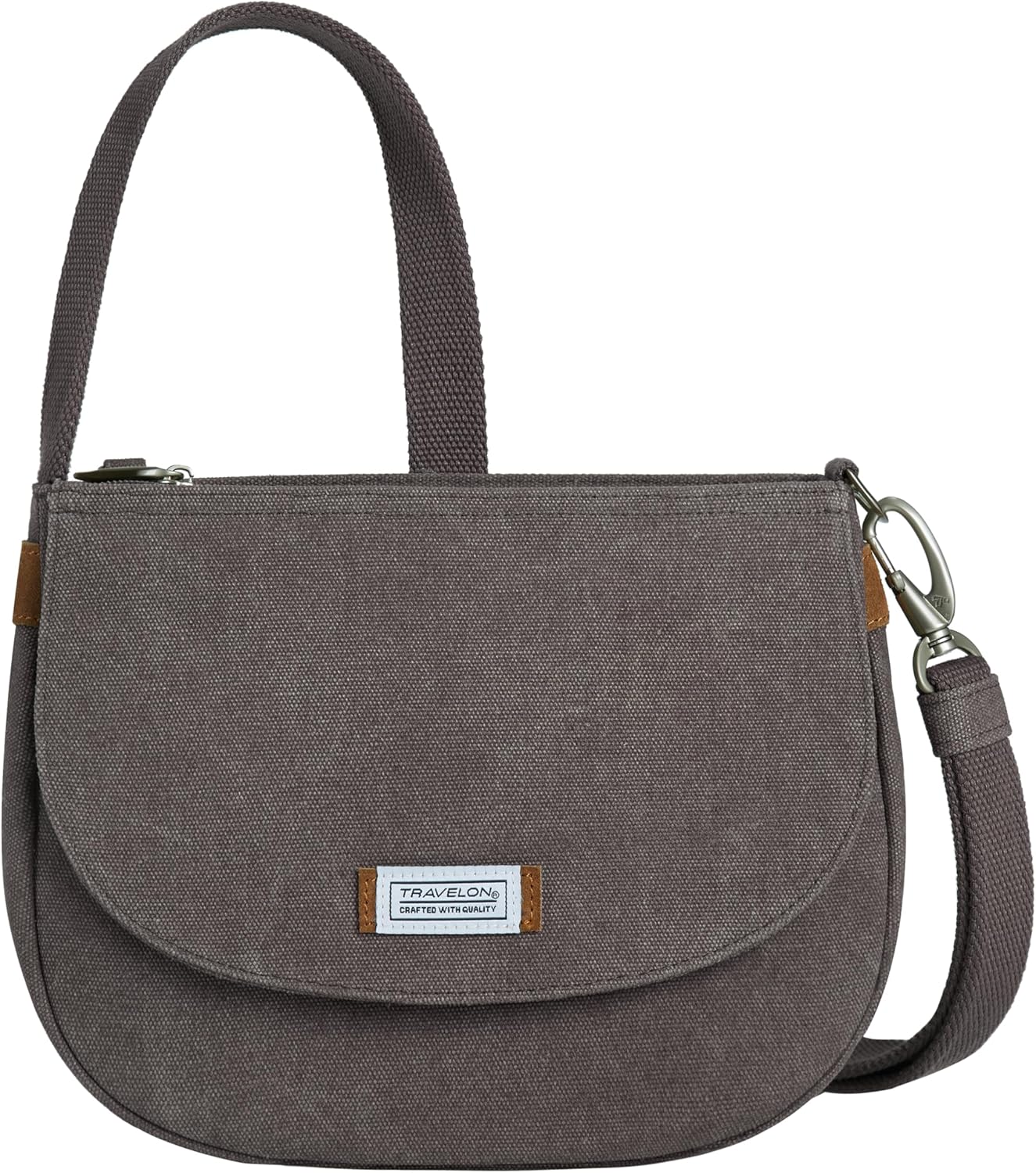 Travelon Anti-Theft Heritage Saddle Crossbody | Anti-Theft