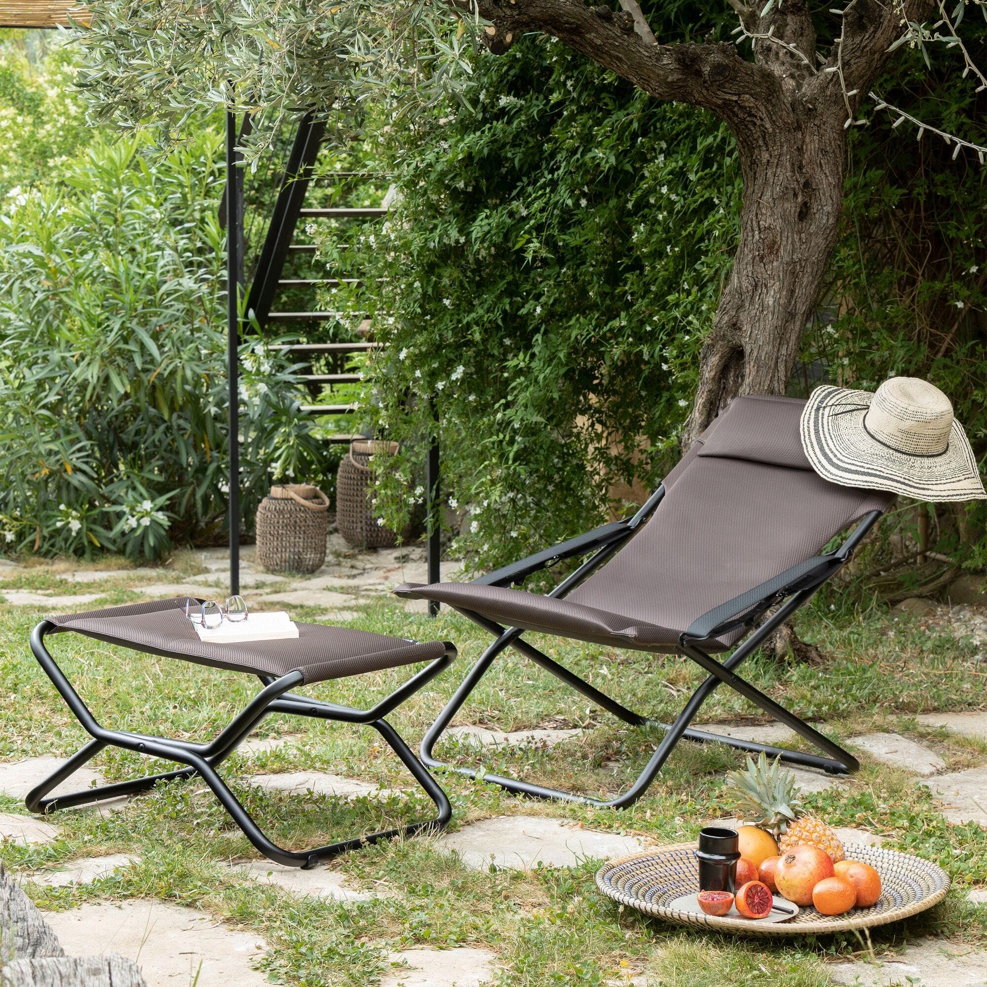 Lafuma Mobilier Leżak składany, regulowany, Transabed, Air Comfort, taupe, LFM2865-7057