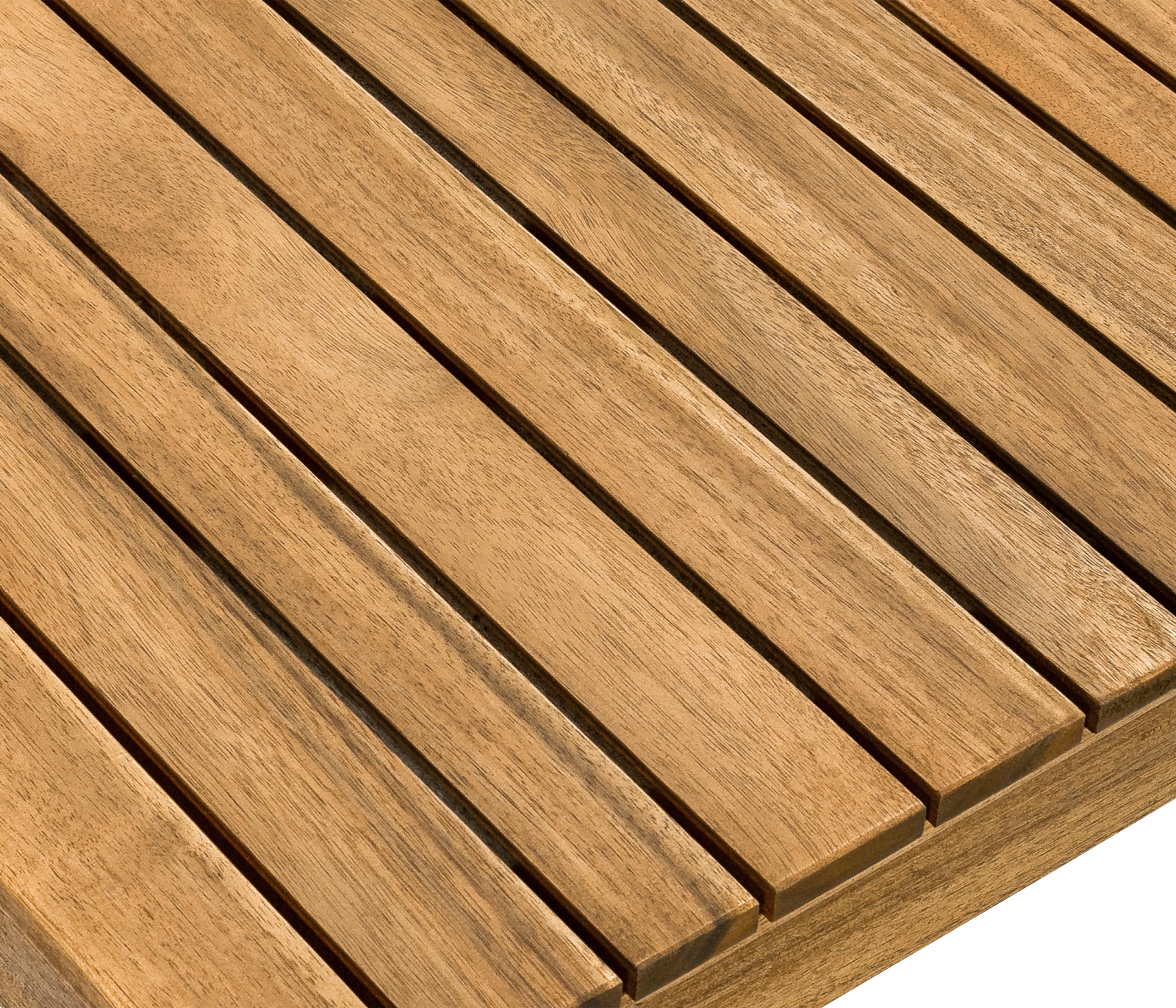 Dehner Table de Balcon Macao, env. 142 x 75 x 40 cm, Bois d'acacia FSC, Naturel