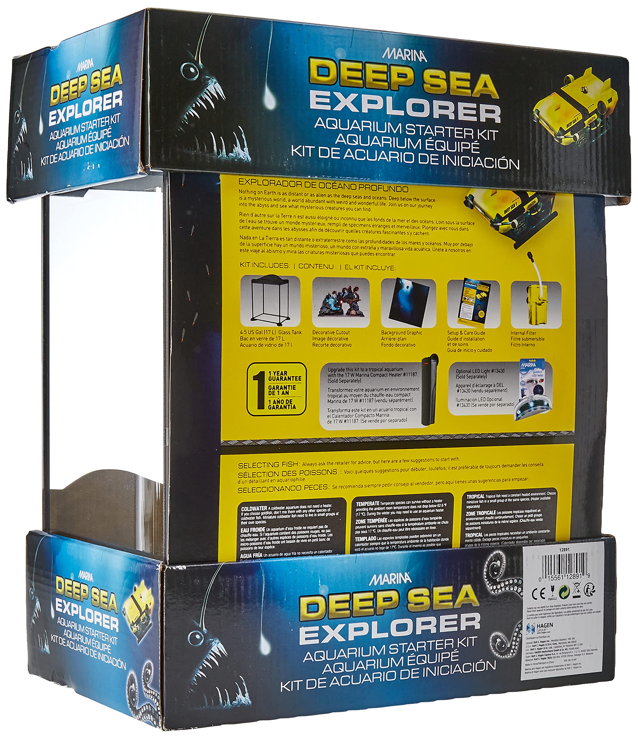 Zestaw do akwarium Hagen Marina Deep Sea Explorer