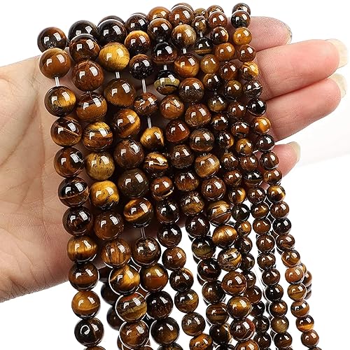 Miniatura 8 de Natural AAA Red Tiger Eye Stone Beads Bracelet Men Buddha Charm Bracelets Stretch Pulsera Women Jewelry (red tiger eye)