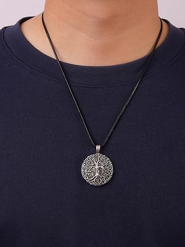 Miniatura 7 de HAQUIL Viking Celtic Wiccan Tree of Life Pendant Necklace, Tree of Life Jewelry Gifts for Men and Women