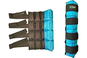 Equine or Canine Cryotherapy Support- Single, Ice Wrap for Healing Sore Muscles and Joints