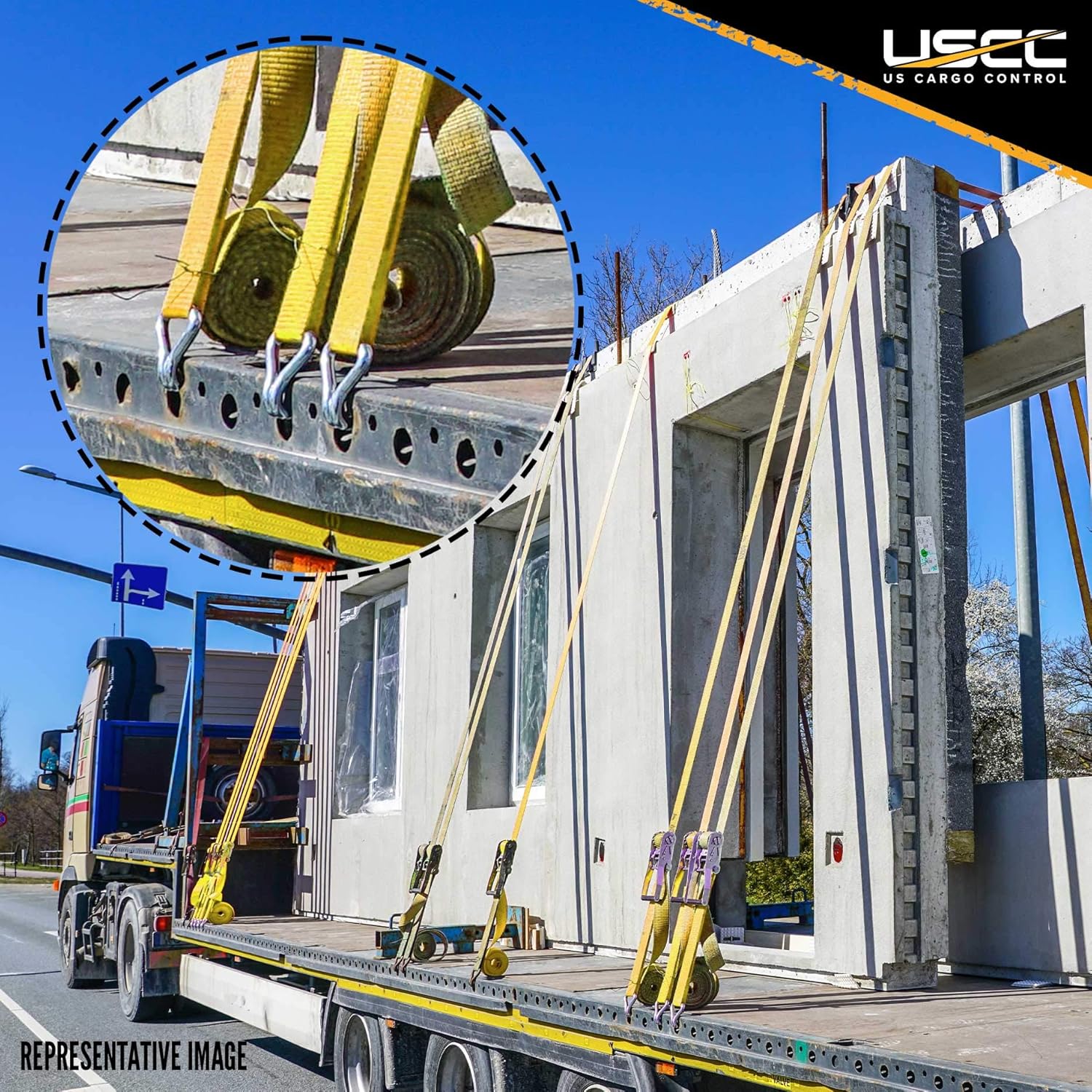 Bіg Sаlе US Cargo Control Ratchet Tie Down Straps – 2 Inch x 12 Foot Ratchet Straps with Double J Hooks - Yellow Ratchet Straps - Secure Cargo with Ease - Double J Hook Ratchet Straps - 4 Pack 🛒 Flаѕh Sаlе US Cargo Control Ratchet Tie Down Straps – 2 Inch x 12 Foot Ratchet Straps with Double J Hooks - Yellow Ratchet Straps - Secure Cargo with Ease - Double J Hook Ratchet Straps - 4 Pack