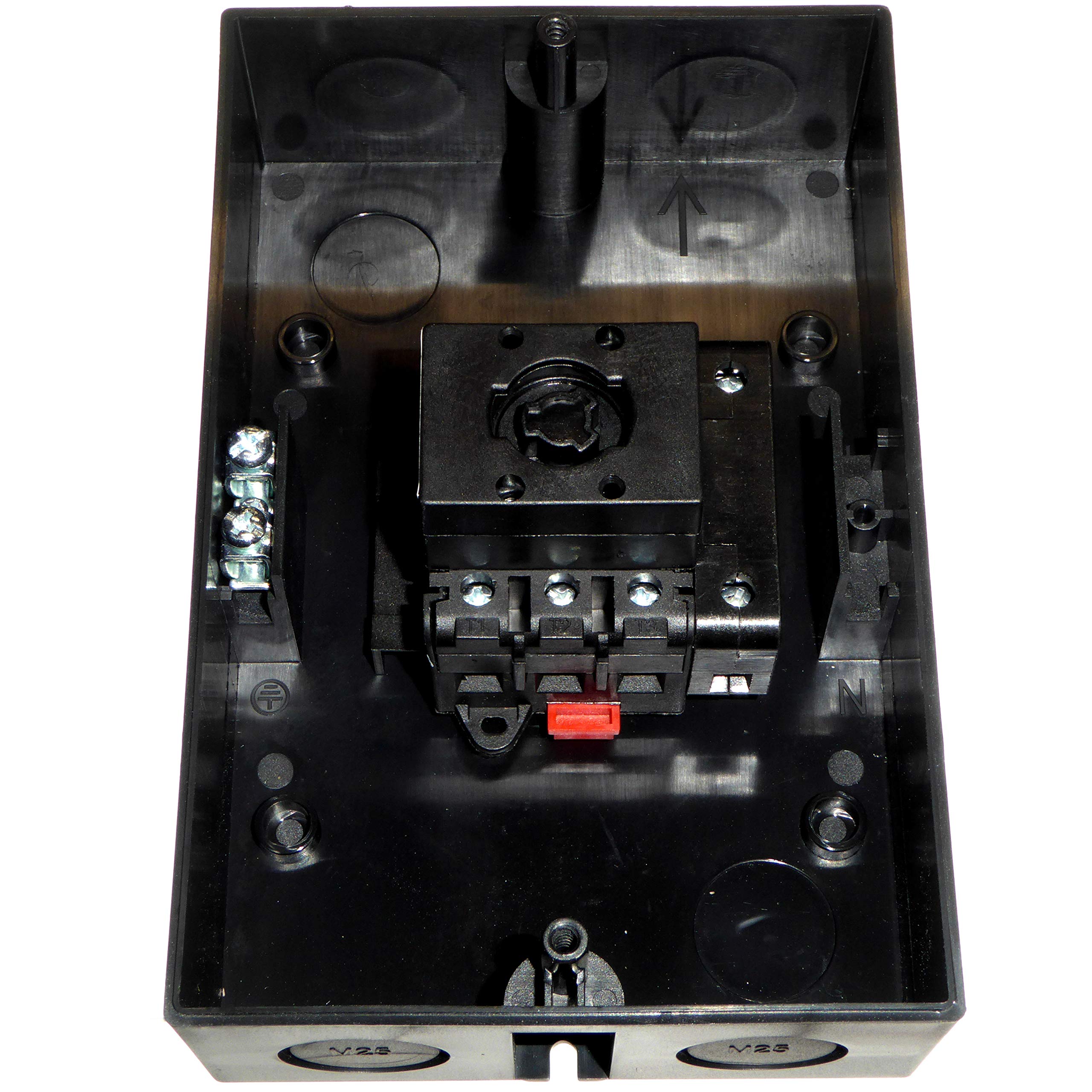 Buy 20 Amp 4 Pole Rotary On Off Isolator Switch - Large IP65 ...