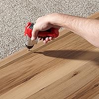 Vista 2 de M-D Building Products 85357 1-7/16 pulg. x 36 pulg. Borde de alfombra de madera dura sin acabado con tornillos