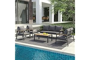 JOIVI: Timeless Aluminum Patio Sectional for Outdoor Living